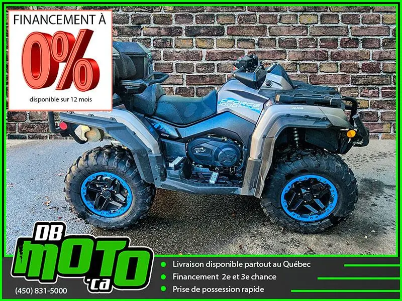 2022 CFMOTO CFORCE 1000 OVERLAND EPS TOURING ** 0% D'INTÉRÊT DISPONIBLE