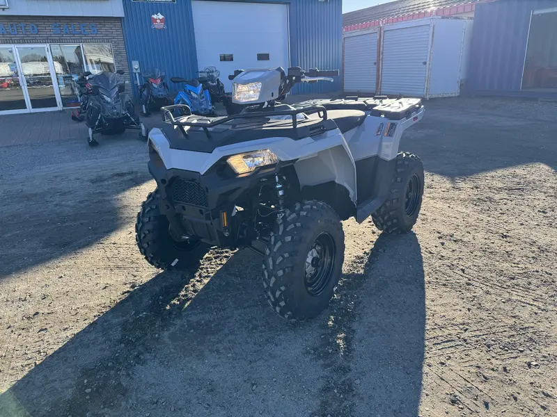 2026 Polaris SPORTSMAN 450 H.O., GHOST GRAY thumbnail 2