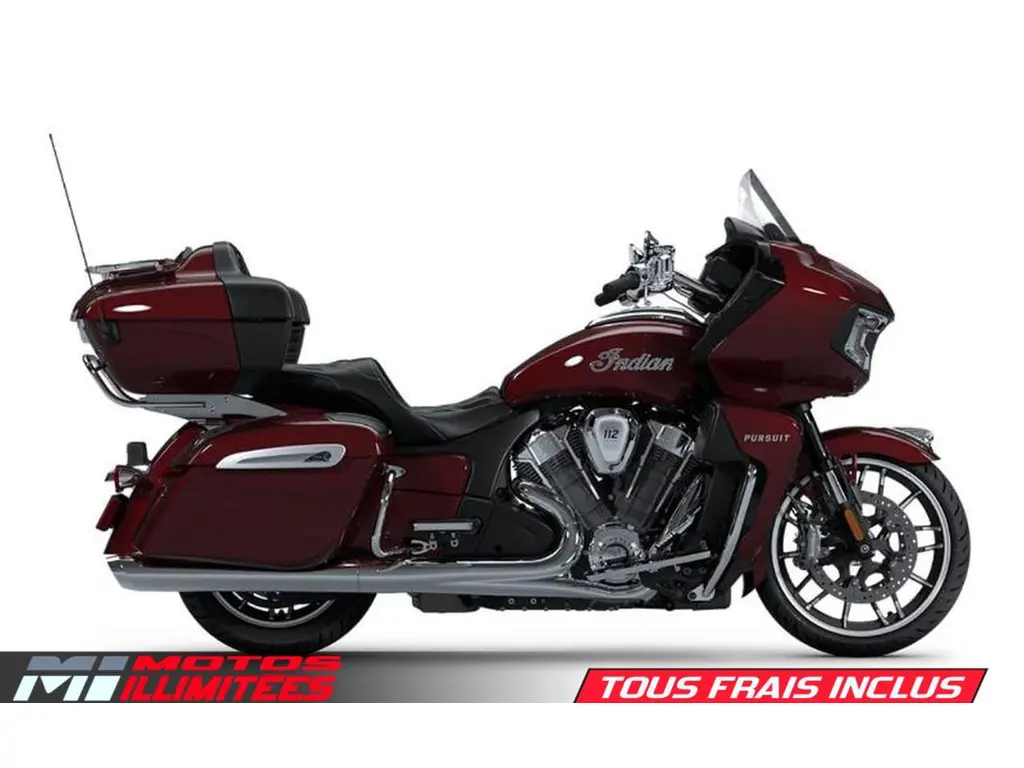 2025 Indian Motorcycles Pursuit Limited With 112ci + Rider Assist Package + PowerBand Audio Package