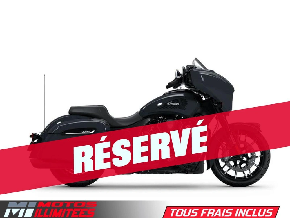 2025 Indian Motorcycles Chieftain Powerplus Dark Horse 108 With Powerband Audio Package alt