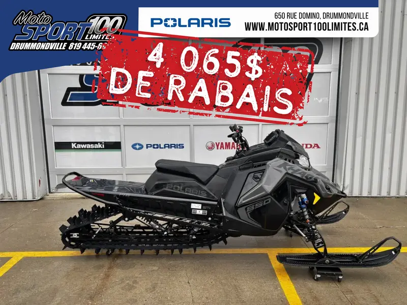 2025 Polaris 850 RMK KHAOS 146 SLASH