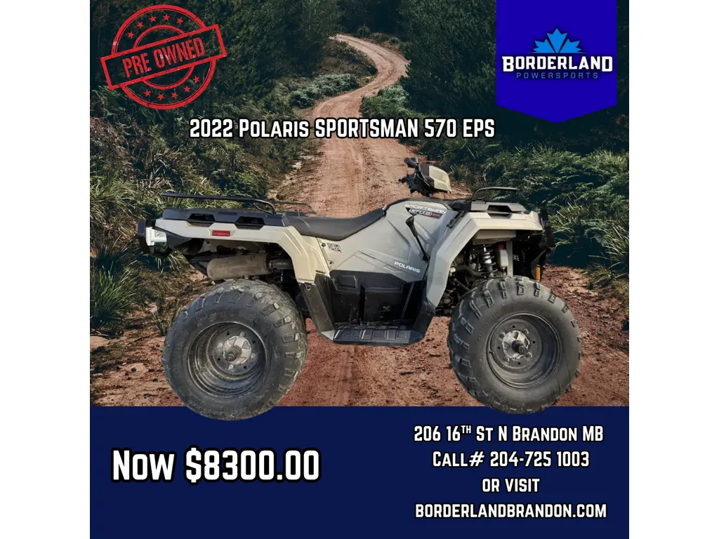 2022 Polaris SPORTSMAN 570 EPS – DESERT SAND