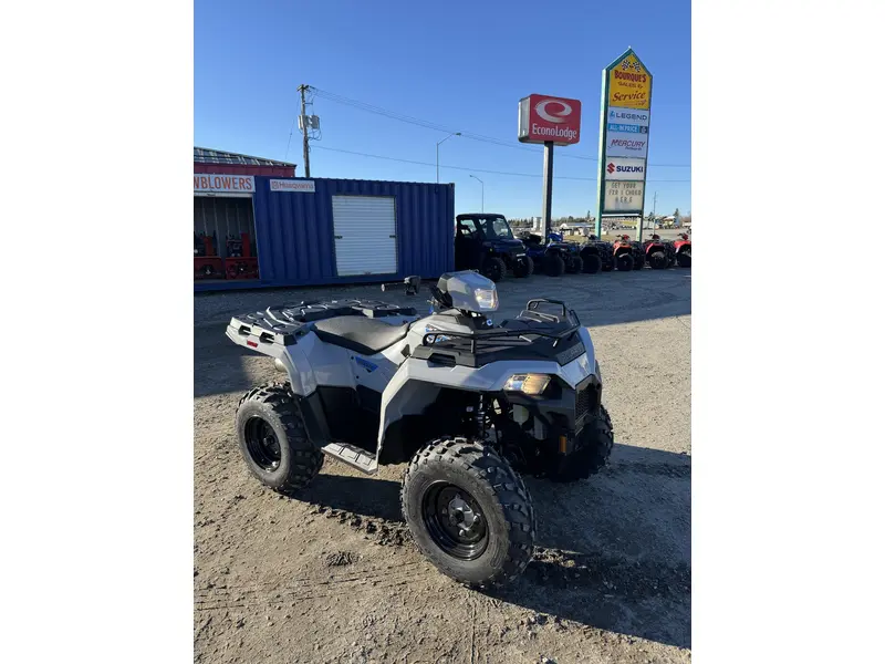 2026 Polaris SPORTSMAN 450 H.O., GHOST GRAY thumbnail 3