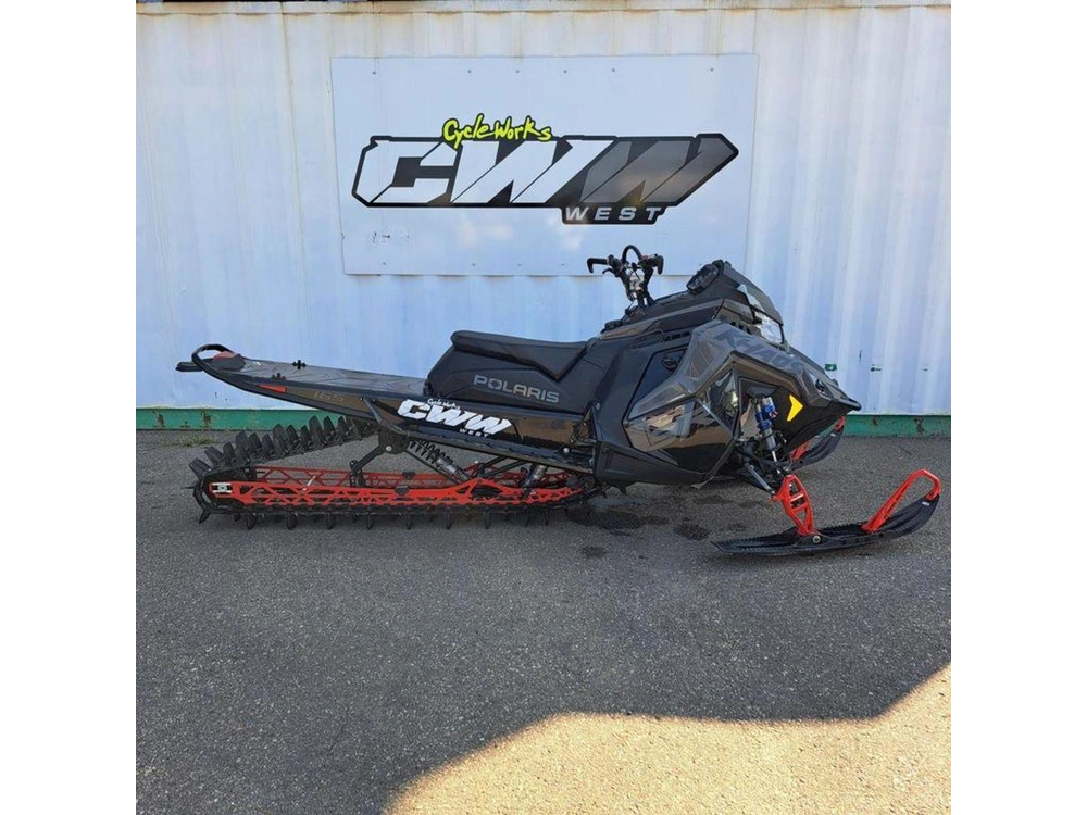 2025 Polaris 9r Rmk Khaos 165 Shadow Gray / Gloss Black alt