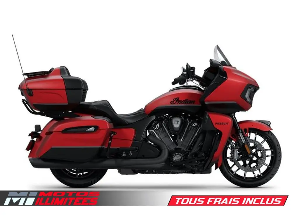 2025 Indian Motorcycles Pursuit Dark Horse With 112ci + Rider Assist Package + PowerBand Audio Package