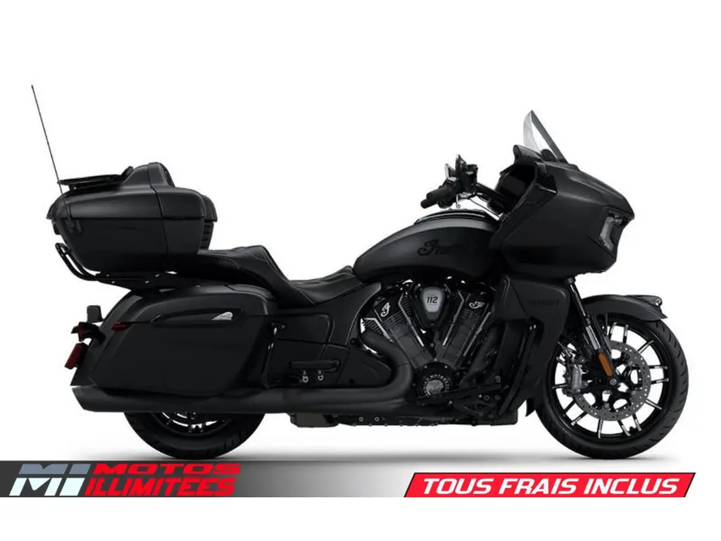 2025 Indian Motorcycles Pursuit Dark Horse With 112ci + Rider Assist Package + PowerBand Audio Package 