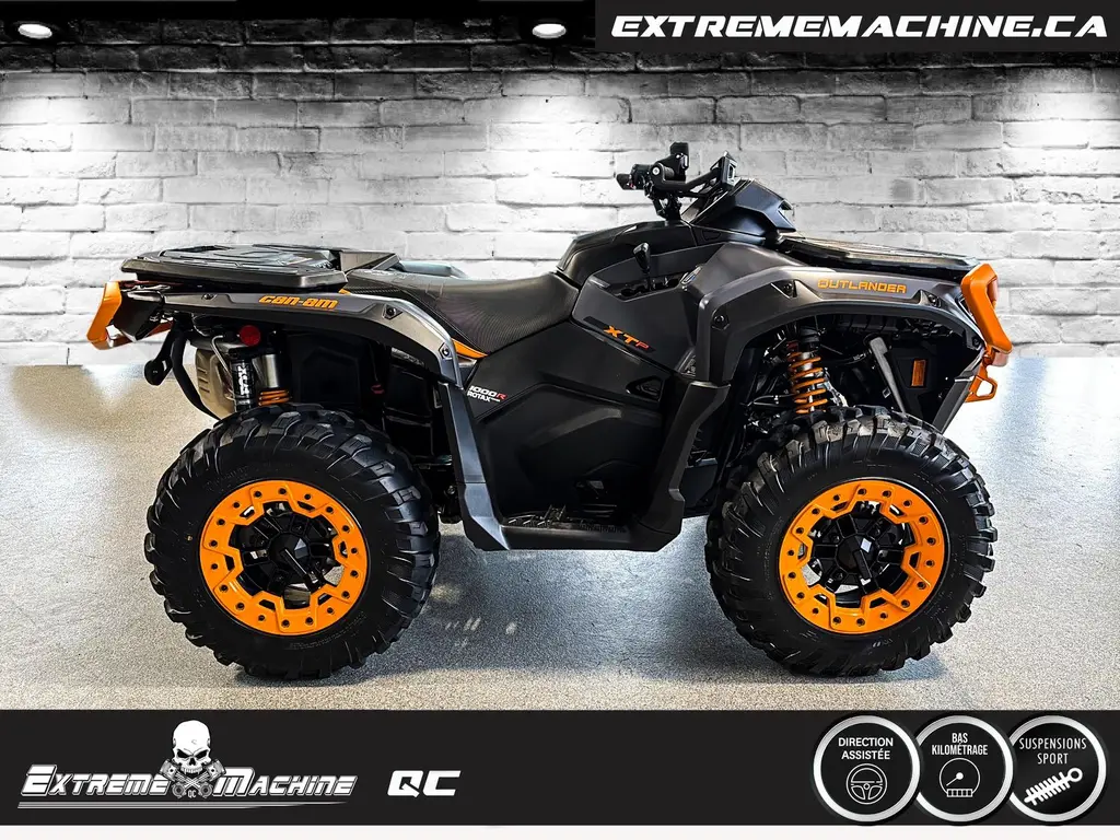 Can-Am OUTLANDER 1000R XT-P 2025 - BAS KILOMÉTRAGE !!!!