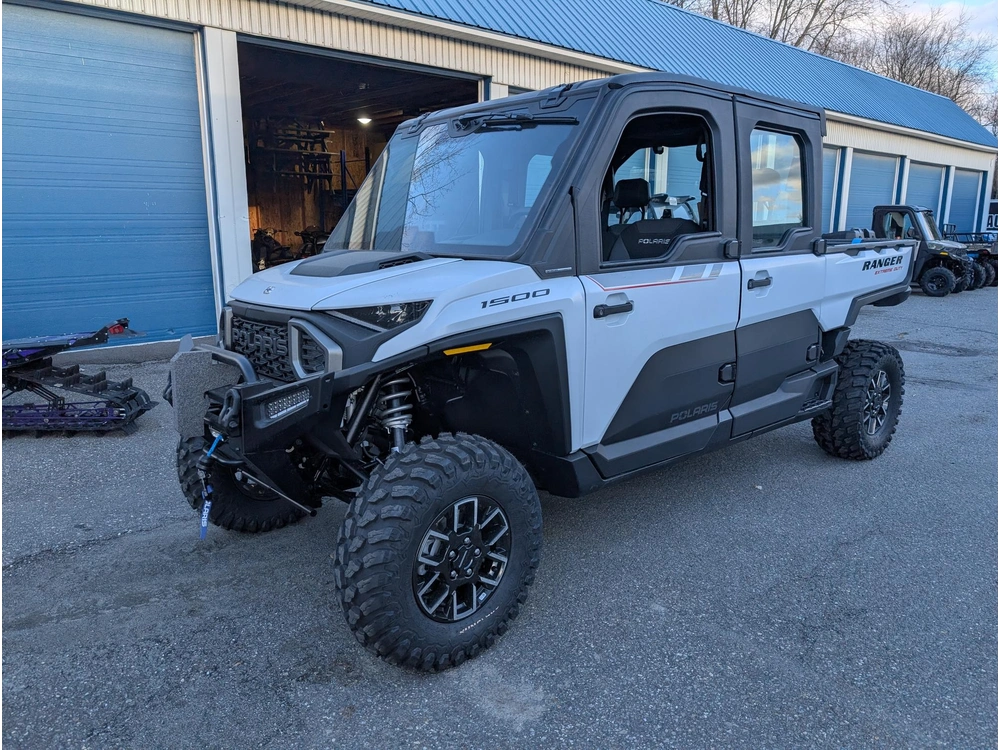 2025 Polaris Ranger Crew Xd 1500 Ns Ed Ult -g.w. Met Smoke | 💪 Moteur 1500cc Prostar | 🔧 Comparable Can-am Defender alt