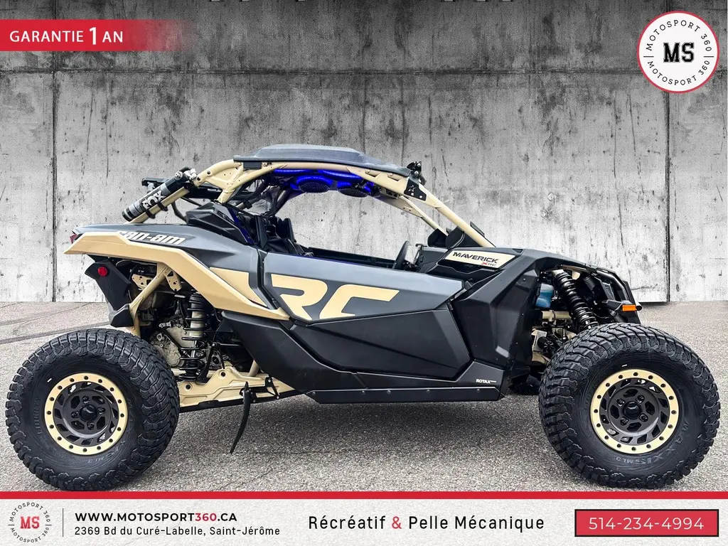 Can-Am MAVERICK X3 XRC TURBO RR TOIT AUDIO ! 2023