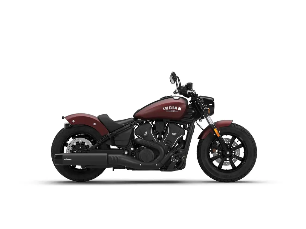 2026 Indian Motorcycle Scout Bobber // Maroon Metallic Smoke 