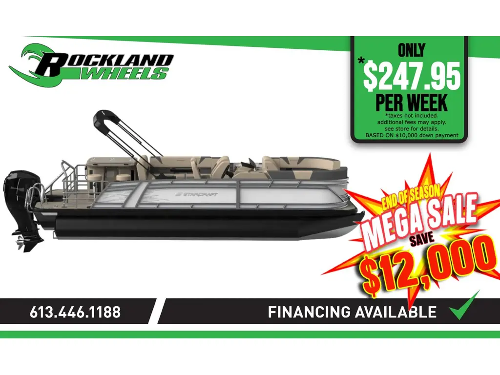 Starcraft CX 23 DL BAR with 200HP 2025