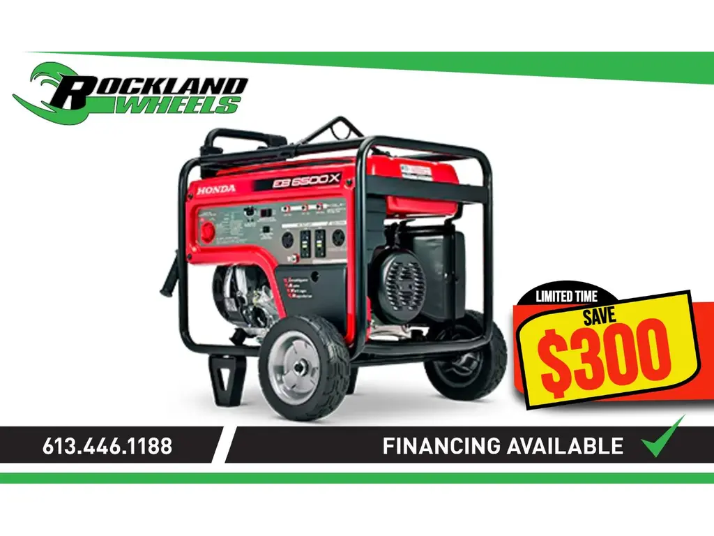 Honda COMMERCIAL 6500 GFCI (EB6500XCT2) 2025