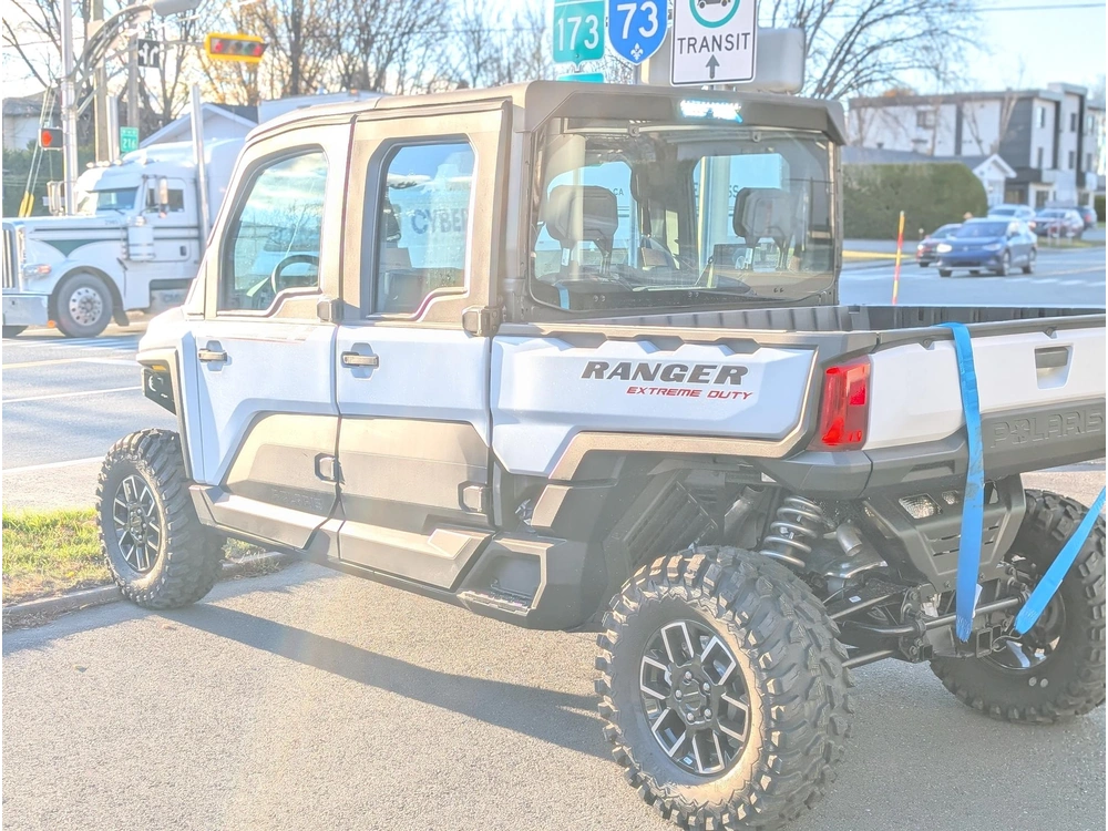 2025 Polaris Ranger Crew Xd 1500 Ns Ed Ult -g.w. Met Smoke | 💪 Moteur 1500cc Prostar | 🔧 Comparable Can-am Defender alt