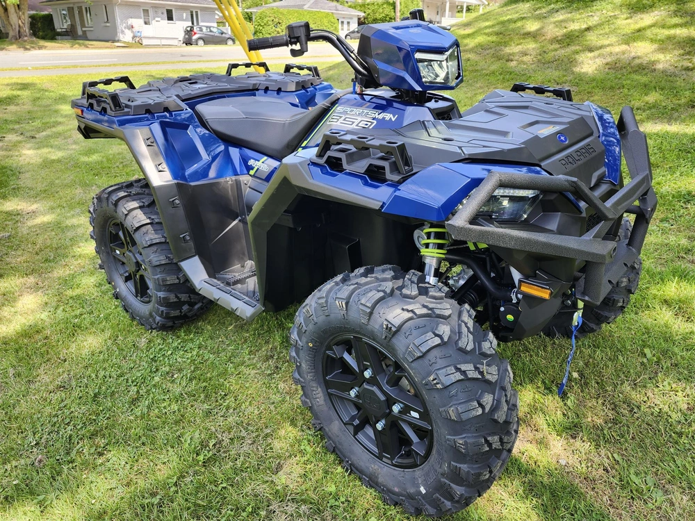 2026 Polaris Sportsman 850 Trail Springfield Blue Nouvelles Couleurs 2026 - Nouveaux Modèles Ste-marie - Rive-sud Quebec alt