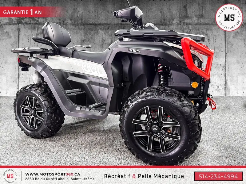 2026 SEGWAY AT10L PREMIUM WHITE & RED *NOUVEAUTÉ *