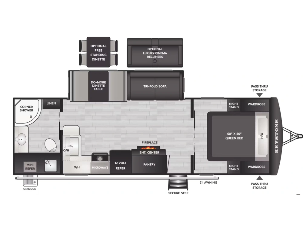 Keystone Rv Passport 2605rb 2026 alt