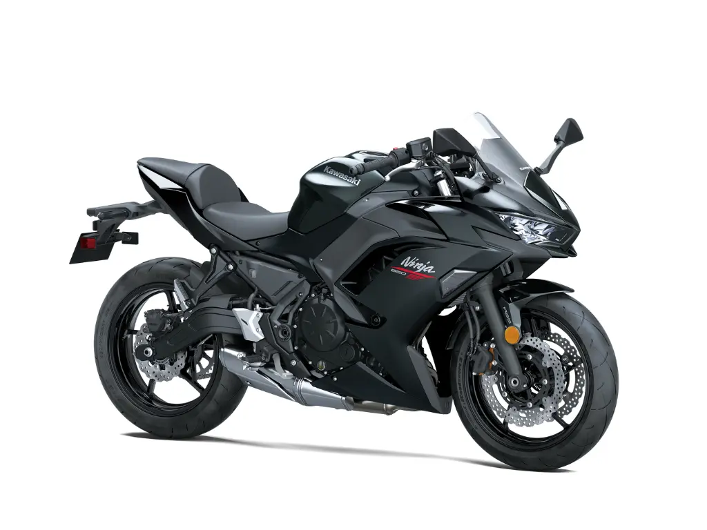 2026 Kawasaki Ninja 650 // Metallic Flat Spark Black/Metallic Carbon Gray 