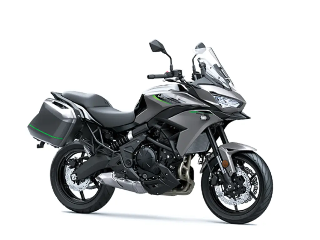 2026 Kawasaki Versys 650 LT // Metallic Graphite Gray/Metallic Spark Black 