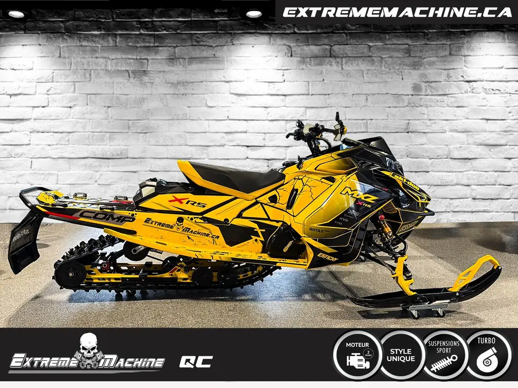 SKIDOO MXZ ®  X-RS ® 850 E-TEC TURBO R avec ENSEMBLE COMPÉTITION 2024 - IMPECCABLE!!!