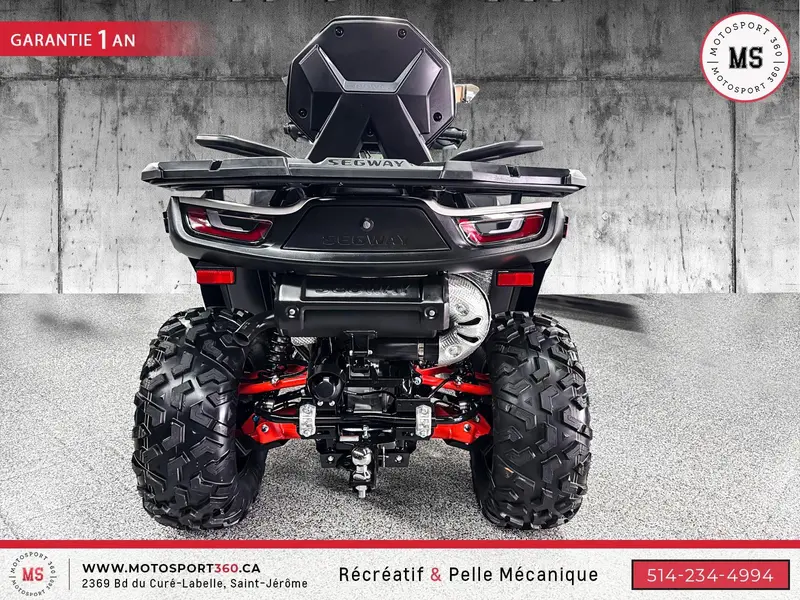 2026 SEGWAY AT10L PREMIUM WHITE & RED *NOUVEAUTÉ *