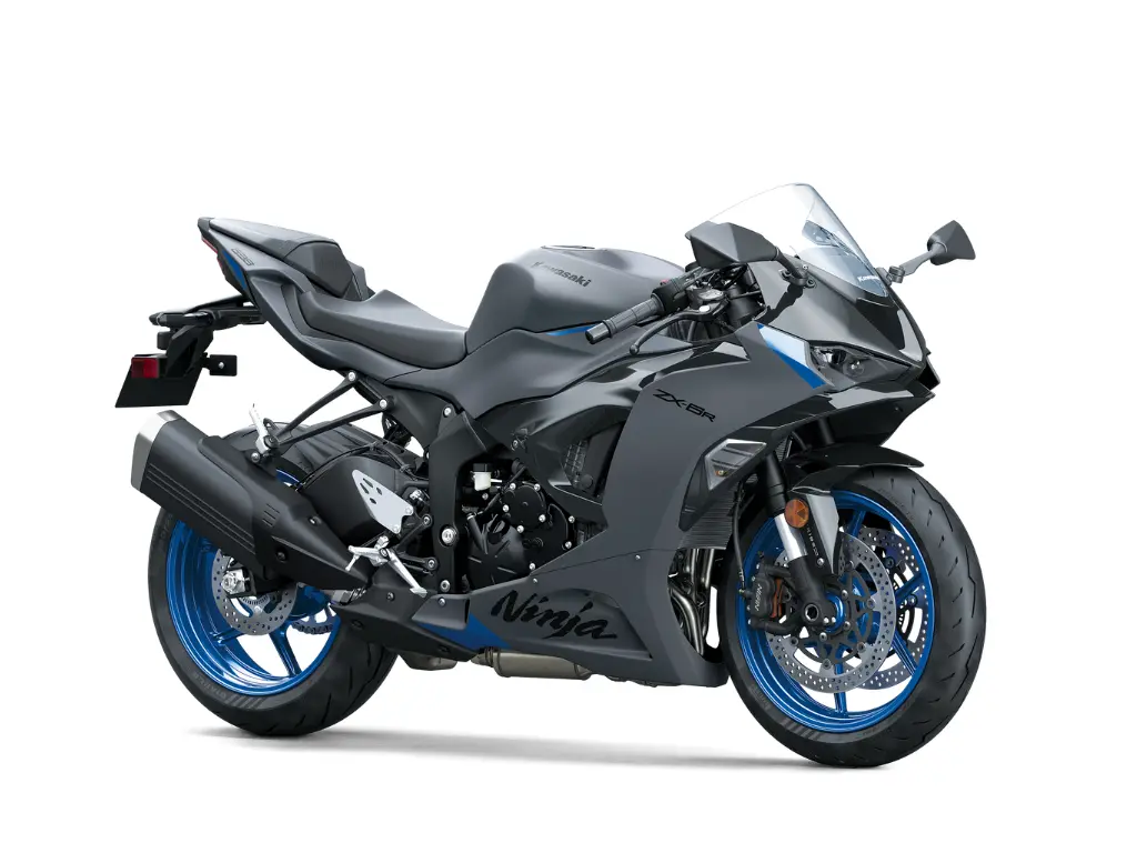 2026 Kawasaki Ninja ZX-6R // Metallic Matte Dark Gray/Ebony