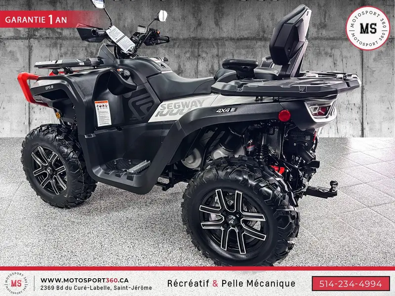 2026 SEGWAY AT10L PREMIUM WHITE & RED *NOUVEAUTÉ *