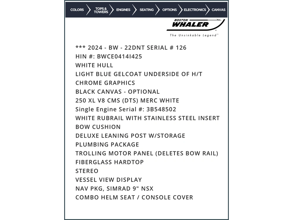 2025 Boston Whaler 220 Dauntless alt