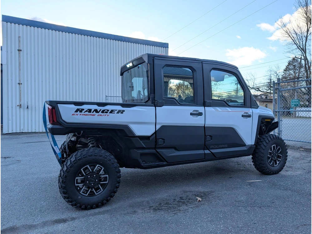 2025 Polaris Ranger Crew Xd 1500 Ns Ed Ult -g.w. Met Smoke | 💪 Moteur 1500cc Prostar | 🔧 Comparable Can-am Defender alt