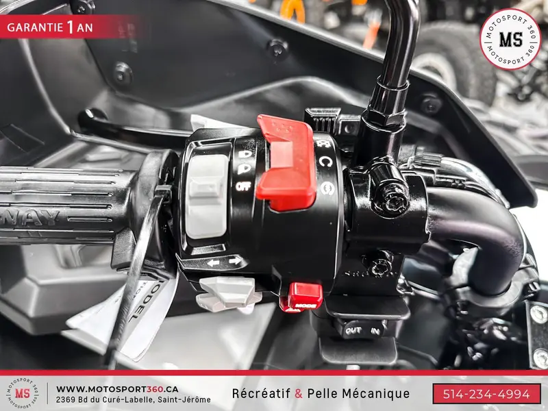 2026 SEGWAY AT10L PREMIUM WHITE & RED *NOUVEAUTÉ *