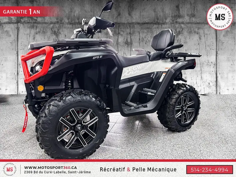 2026 SEGWAY AT10L PREMIUM WHITE & RED *NOUVEAUTÉ *