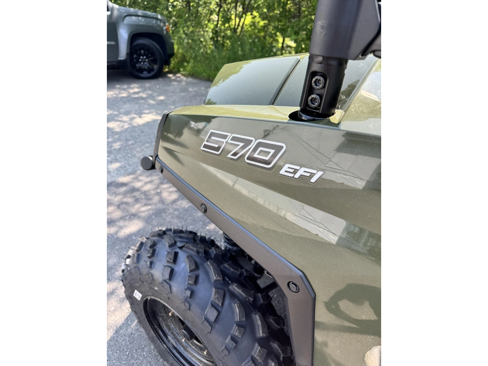 2025 Polaris Ranger 570 Full-size - Sage Green Utilitaire 3 Places Ferme & Chasse alt