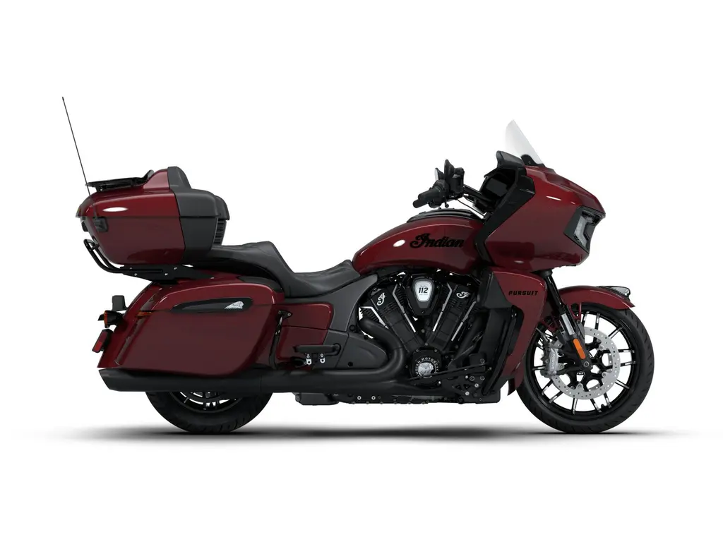 2026 Indian Motorcycle Pursuit Dark Horse 112 + PowerBand Audio // Maroon Metallic
