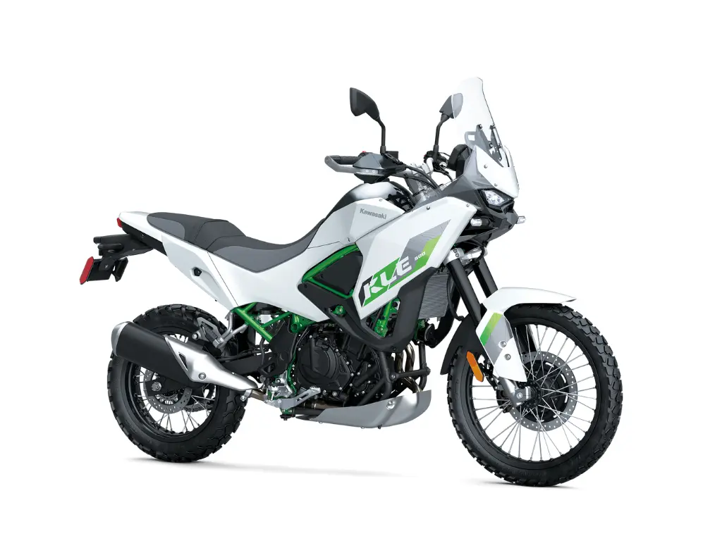 2026 Kawasaki KLE500 SE // Pearl Blizzard White 