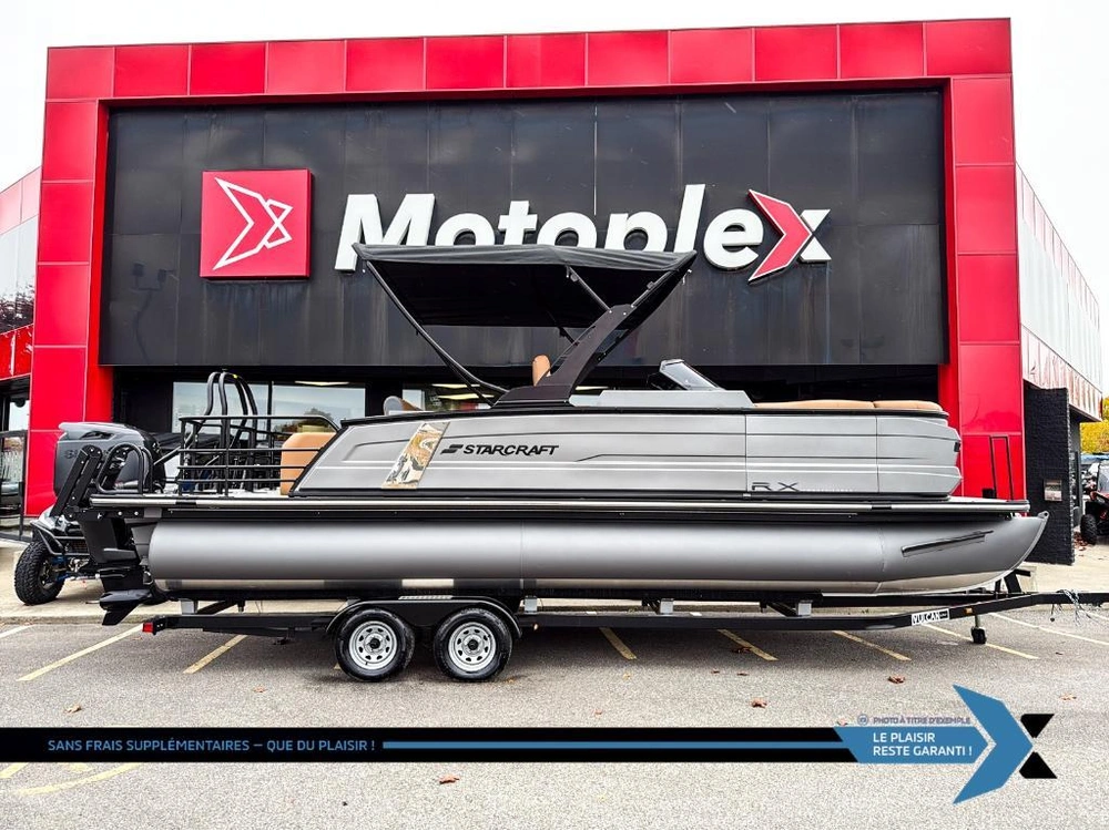 2026 Starcraft Ponton Rx 23q Dh Moteur 250 Hp Stealth Inclus alt