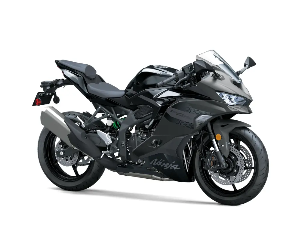2026 Kawasaki Ninja ZX-4RR // Metallic Matte Graphenesteel Gray/Metallic Spark Black 