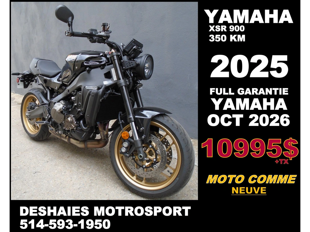 2025 Yamaha Xsr900 alt