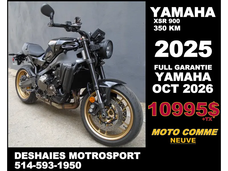 2025 Yamaha Xsr900 alt