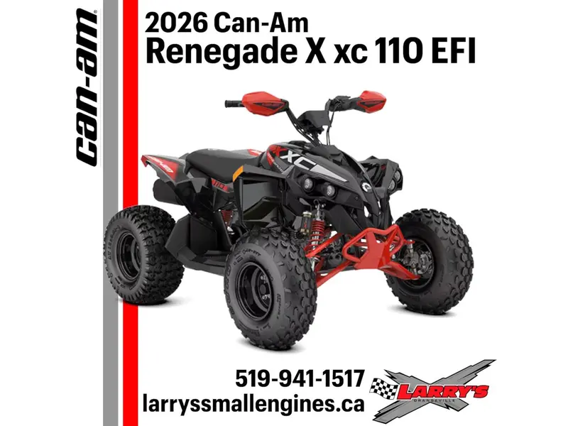 2026 Can-am Renegade X Xc 110 Efi 3ltb alt
