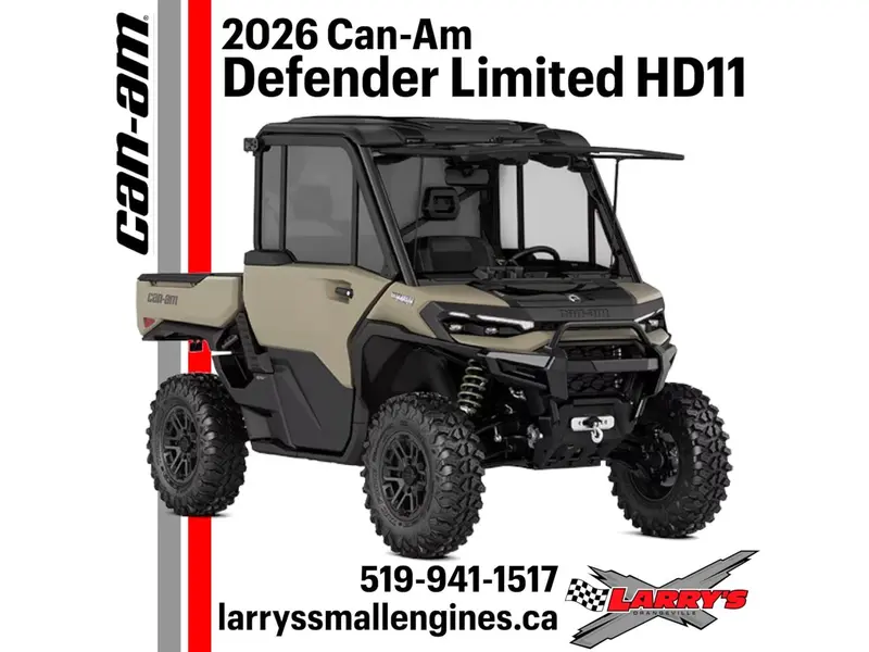 2026 Can-am Defender Limited Hd11 8jte alt