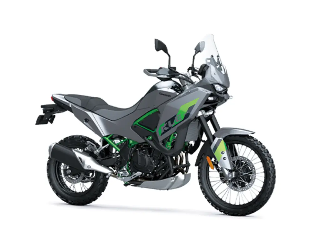 2026 Kawasaki KLE500 SE // Pearl Storm Gray 