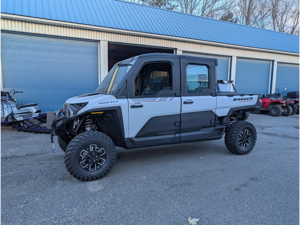 2025 Polaris Ranger Crew Xd 1500 Ns Ed Ult -g.w. Met Smoke | 💪 Moteur 1500cc Prostar | 🔧 Comparable Can-am Defender alt