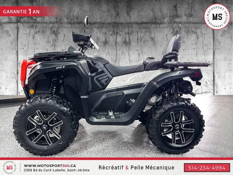 2026 SEGWAY AT10L PREMIUM WHITE & RED *NOUVEAUTÉ *