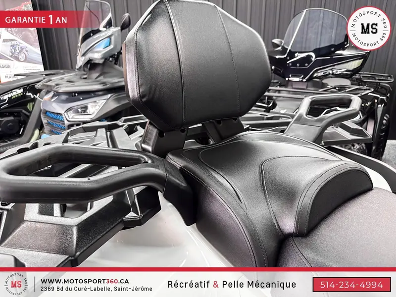 2026 SEGWAY AT10L PREMIUM WHITE & RED *NOUVEAUTÉ *