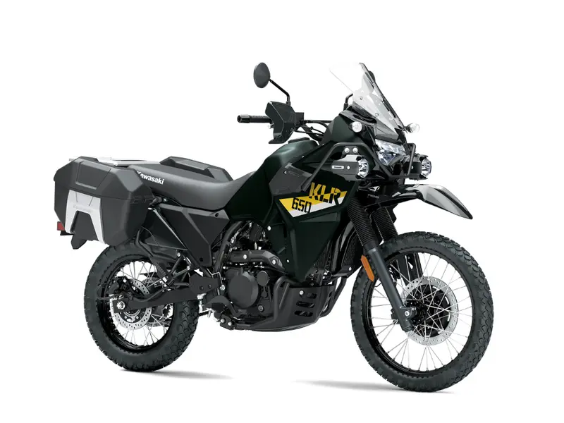 2026 Kawasaki KLR650 Adventure // Metallic Matte Dark Green thumbnail 14