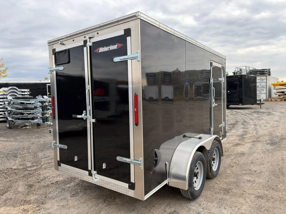 2026 Weberlane Weberlane 6x12+6'' Ta Avec 2 Portes alt