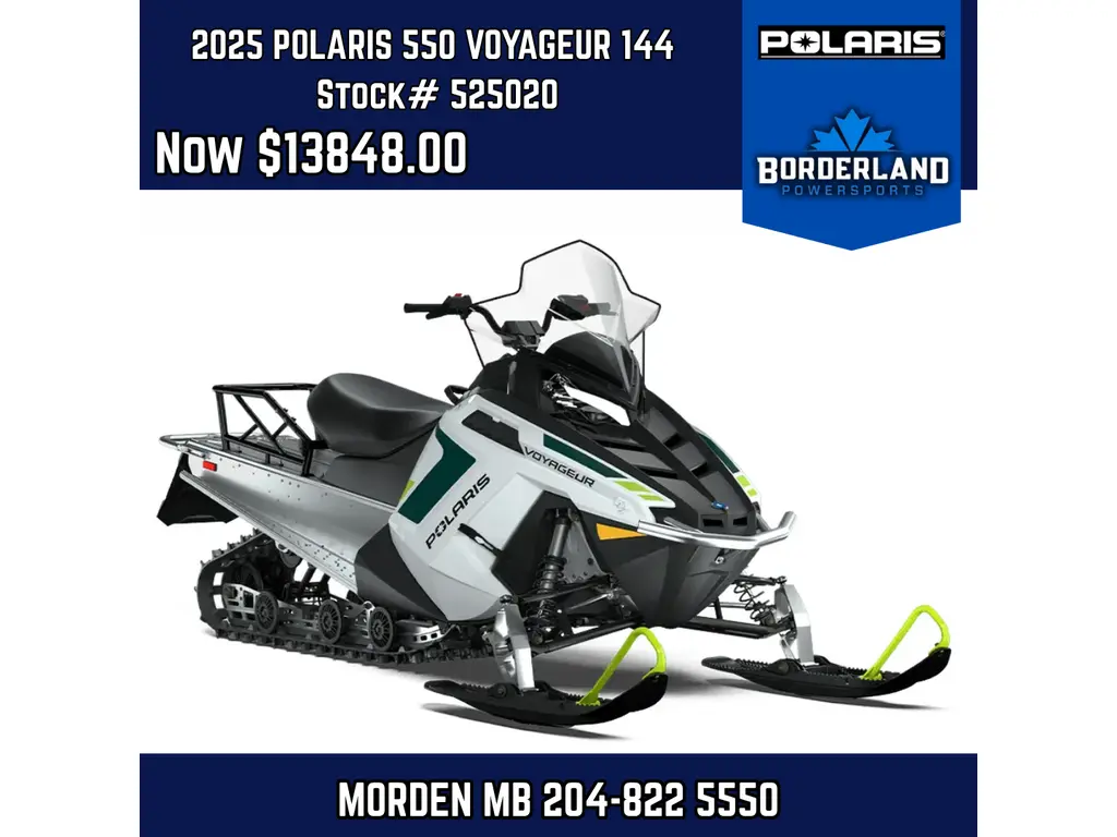 2025 Polaris 550 VOYAGEUR 144 
