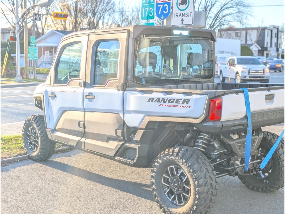 2025 Polaris Ranger Crew Xd 1500 Ns Ed Ult -g.w. Met Smoke | 💪 Moteur 1500cc Prostar | 🔧 Comparable Can-am Defender alt