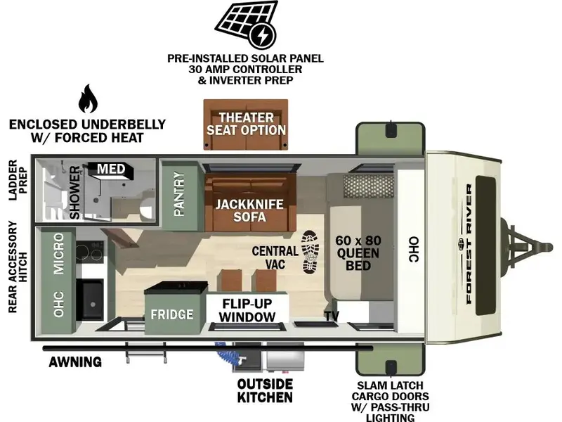 2026 Forest River No Boundaries 18.2