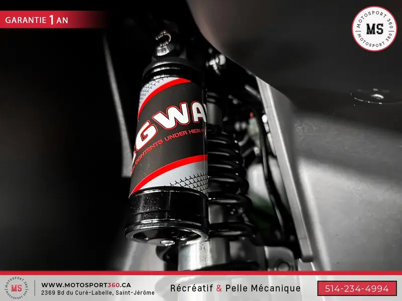 2026 SEGWAY AT10L PREMIUM WHITE & RED *NOUVEAUTÉ *