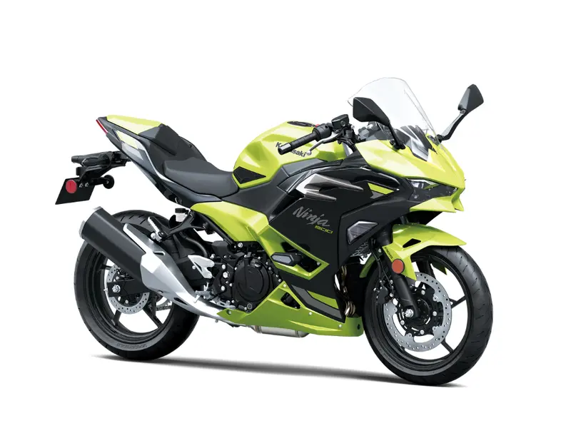 2026 Kawasaki Ninja 500 SE // Metallic Yellowish Green/Ebony thumbnail 14